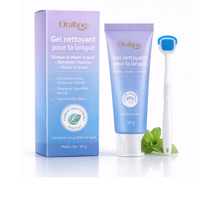 Gel nettoyant pour la langue