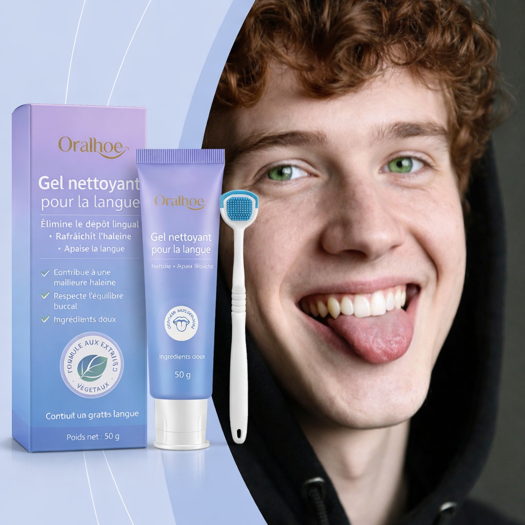 Gel nettoyant pour la langue